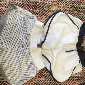 Two pair of running shorts